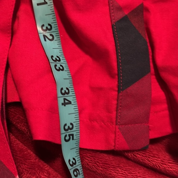 Burberry London England Red Checkered collar cotton dress - Picture 14 of 17